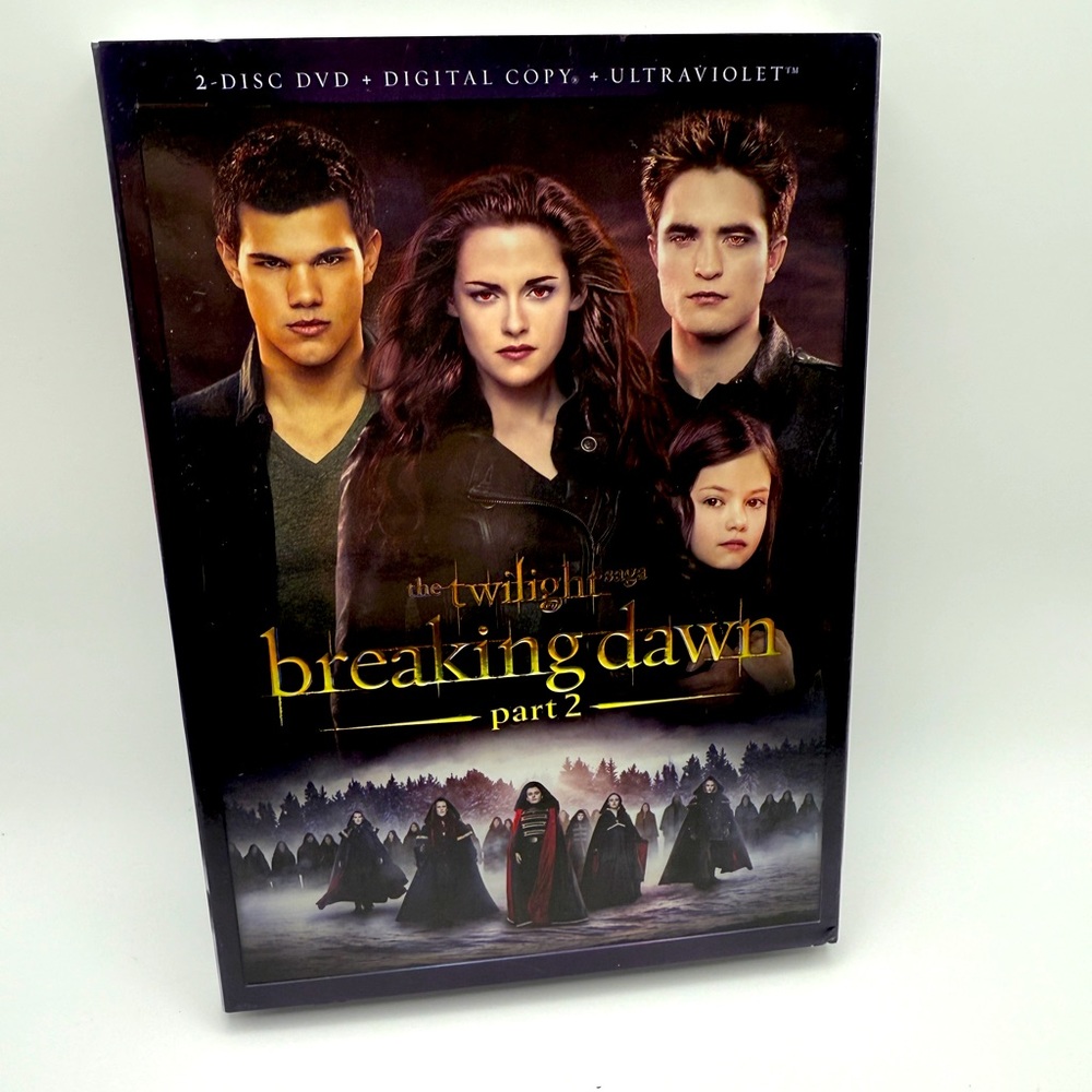 Brand new still sealed Breaking Dawn Part 2 DVD + Digital Copy + Ultraviolet